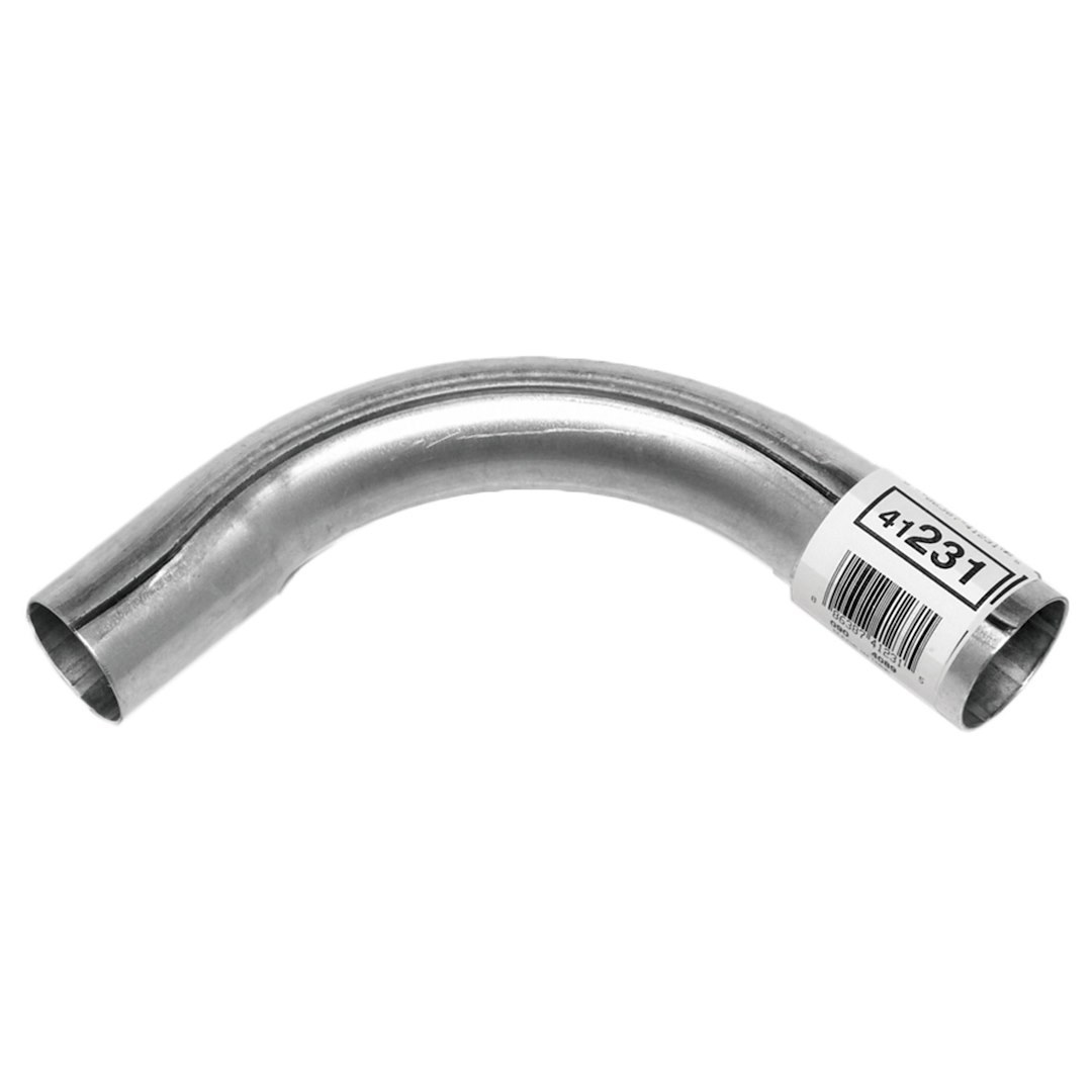 Walker Exhaust Exhaust Pipe – Bend 45 Degree, Exhaust Pipe – Bend 90 Degree, 1-1/2 Inch Diameter, Aluminized Steel, 4 Inch Bend Radius – 41231