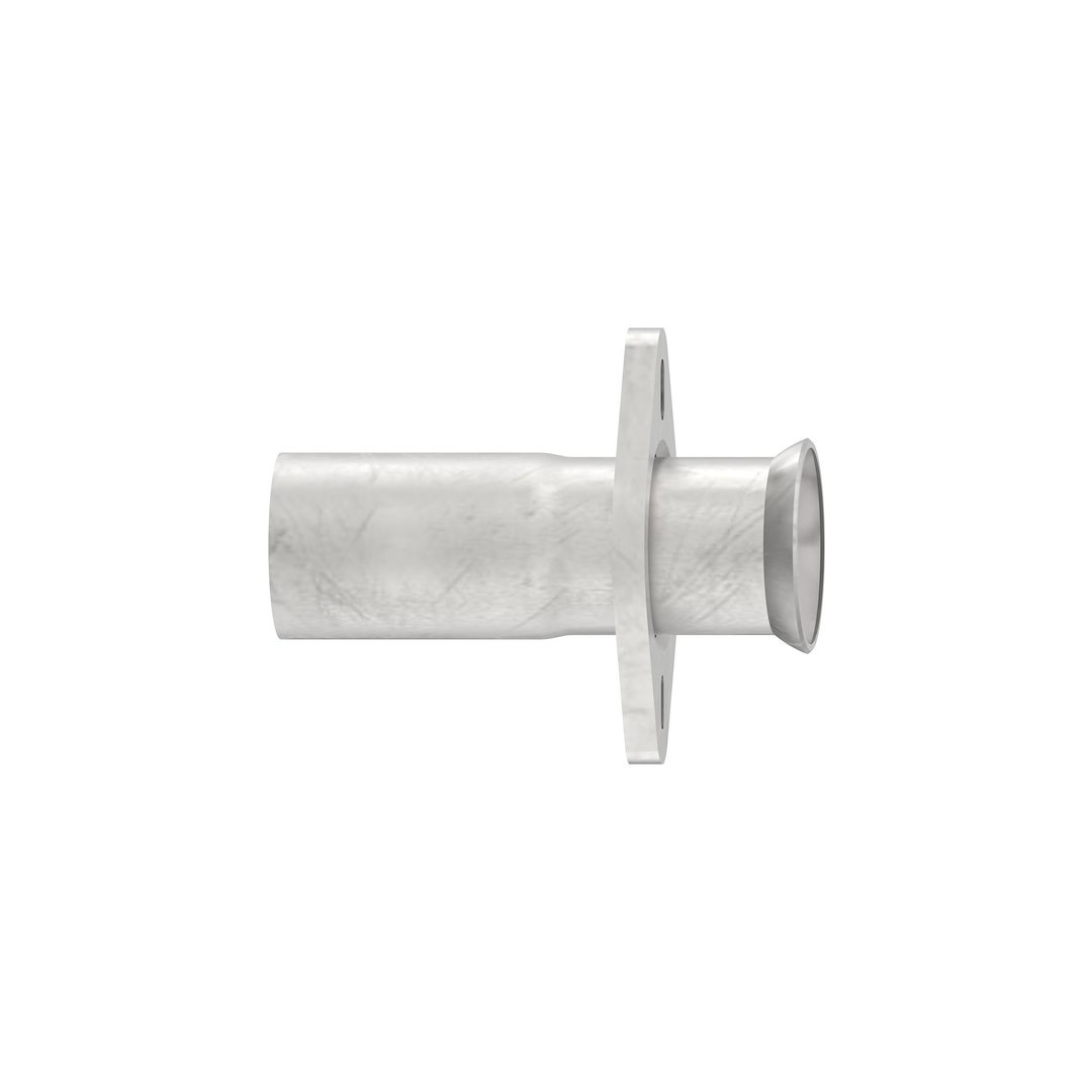 Walker Exhaust Exhaust Pipe Header, 2-1/2 Inch Inside Diameter Inlet/ 2 Inch Inside Diameter Outlet, Aluminized Steel – 41724