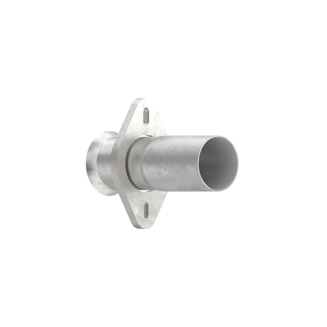Walker Exhaust Exhaust Pipe Header, 2-1/2 Inch Inside Diameter Inlet/ 2 Inch Inside Diameter Outlet, Aluminized Steel – 41724