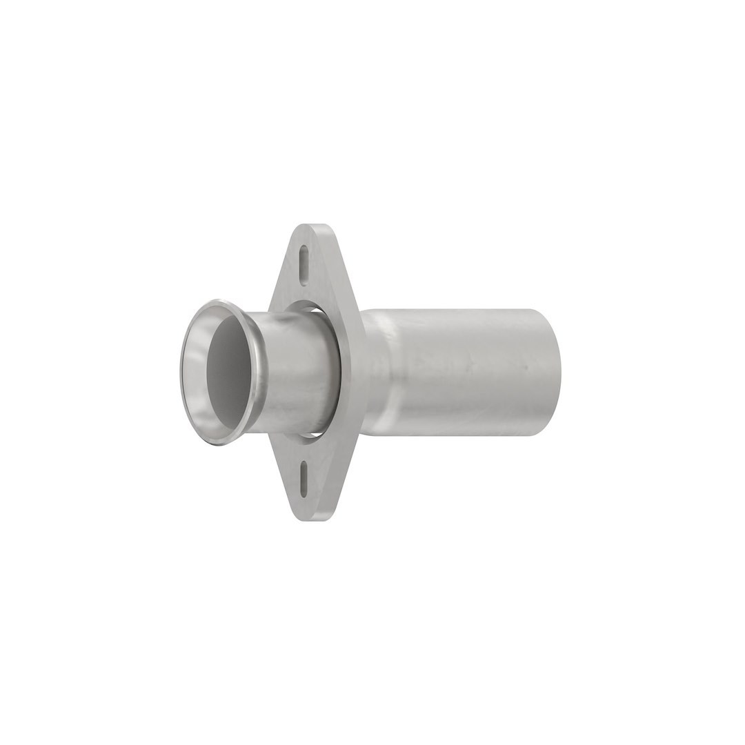 Walker Exhaust Exhaust Pipe Header, 2-1/2 Inch Inside Diameter Inlet/ 2 Inch Inside Diameter Outlet, Aluminized Steel – 41724