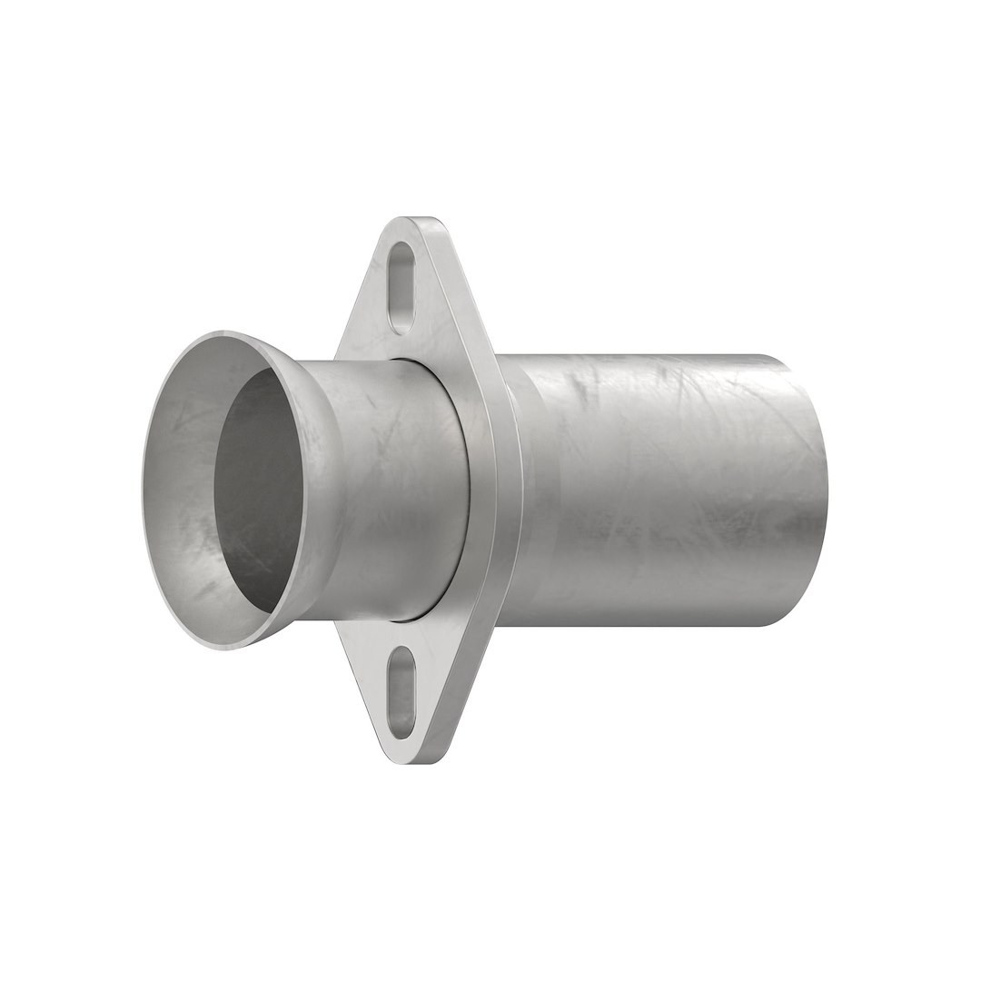 Walker Exhaust Exhaust Pipe Adapter, Aluminized Steel, 3 Inch Outside Diameter Ball Flange Inlet, 2-1/2 Inch Outlet – 41726