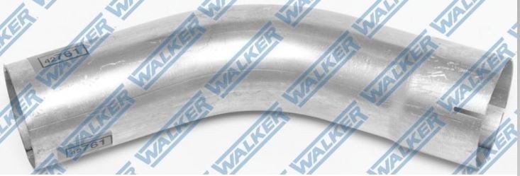 Walker Exhaust Exhaust Pipe – Bend 45 Degree, 3 1/2 Inch Inside Diameter Inlet, 3 1/2 Inch Outside Diameter Outlet, Aluminized Steel – 42761