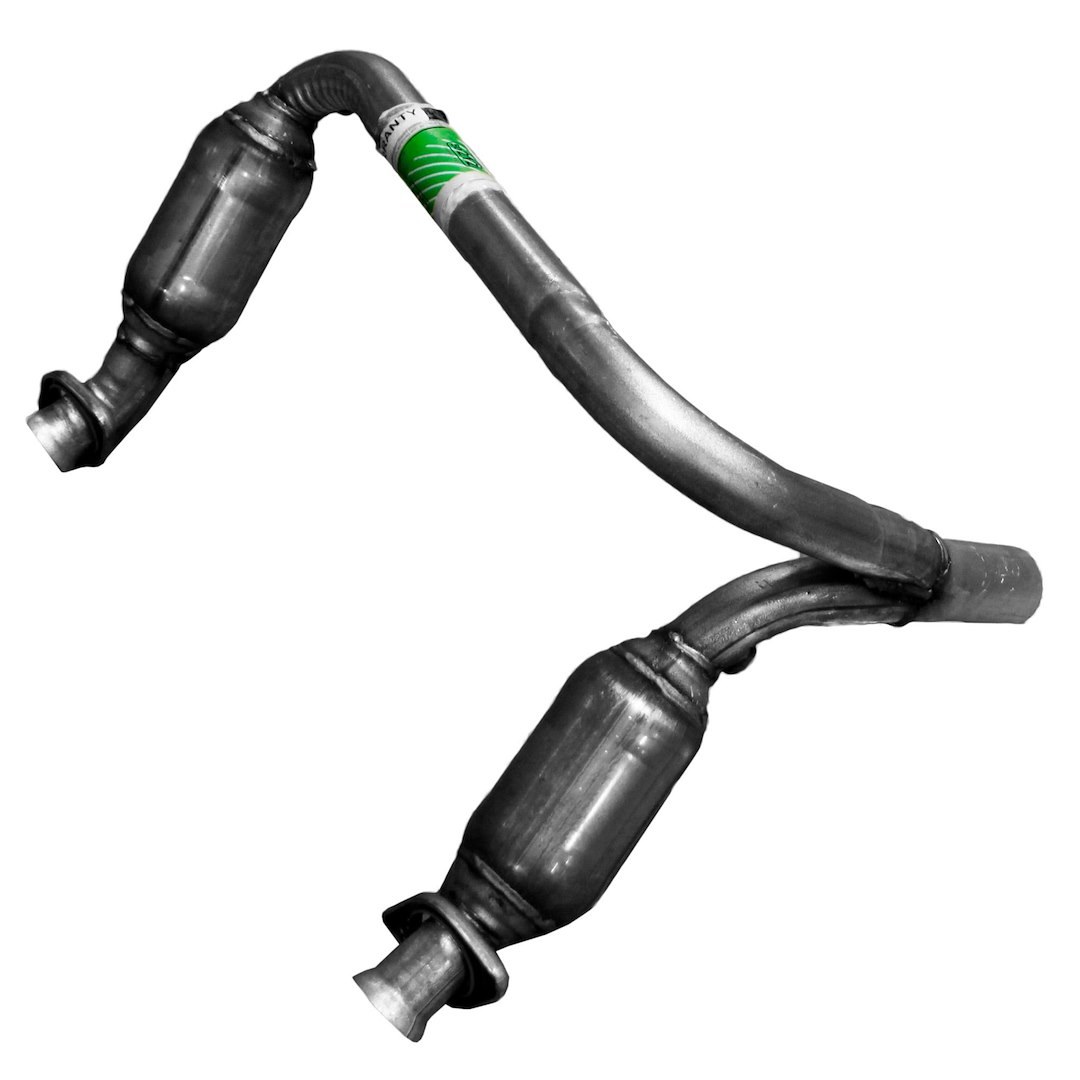 Walker Exhaust Catalytic Converter, Epa Ultra Direct Fit, Round Stainless Steel Case, Dual 2.375 Inch Bolt-On Inlet – 50212