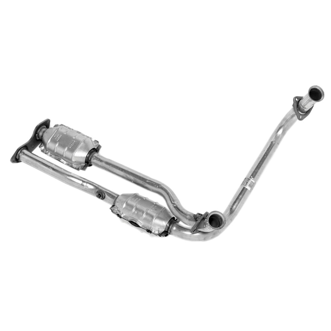 Walker Exhaust Catalytic Converter, Epa Ultra Direct Fit, Oval Stainless Steel Case, Dual Flanged Bolt-On Inlet, Dual Flanged Bolt-On Outlet – 50410