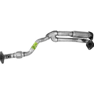Walker Exhaust Exhaust Y Pipe, Aluminized Steel, 45-1/2 Inch Length, 0.050 Inch Wall Thickness, Dual 2 Inch Diameter 2 Bolt Flange Inlet – 50484