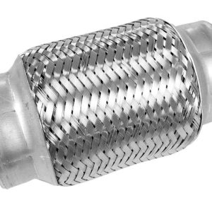 Walker Exhaust Exhaust Flex Connector, T201 Stainess Steel, 2-1/2 Inch Diameter, 6 Inch Overall Length – 51109