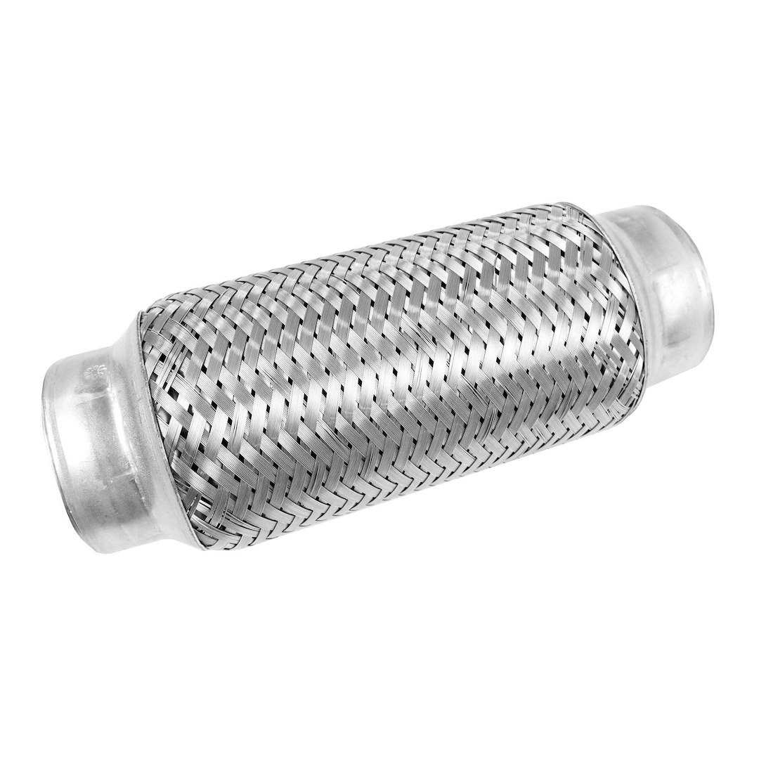 Walker Exhaust Exhaust Flex Connector, 2-1/4 Inch Inlet Inside Diameter, 8 Inch Overall Length, Stainless Steel – 51110