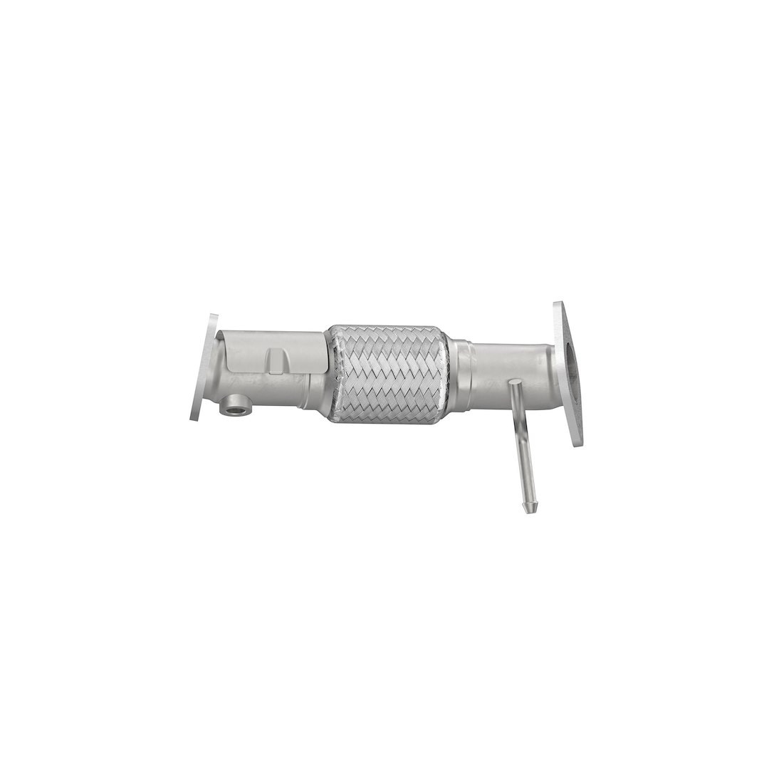 Walker Exhaust Exhaust Pipe Intermediate, 2 Bolt Welded Flange Inlet/ Outlet, Aluminized Steel, 14 Inch Length, 0.060 Inch Wall Thickness – 52548