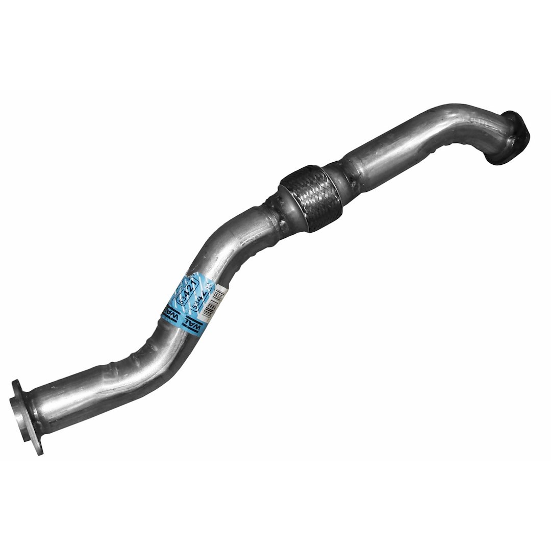 Walker Exhaust Exhaust Pipe Intermediate, 2 Bolt Welded Flange Inlet/ Outlet, Aluminized Steel, 30-1/2 Inch Length – 53421