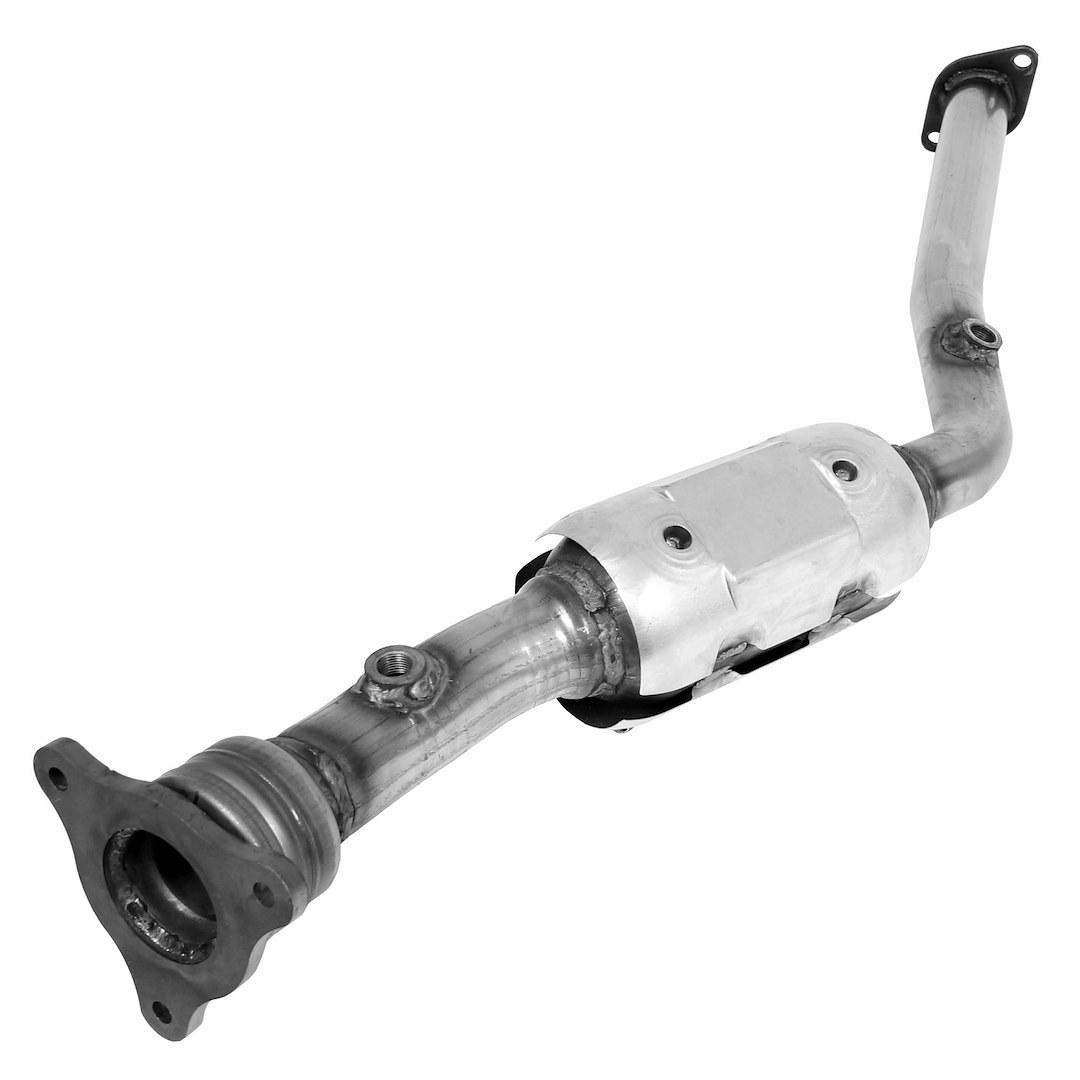 Walker Exhaust Catalytic Converter, Epa Ultra Direct Fit, Round Stainless Steel Case, Single Bolt-On Inlet, Single Bolt-On Outlet – 54807
