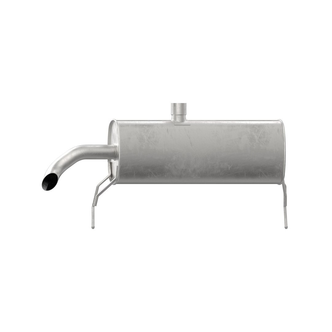Walker Exhaust Exhaust Muffler, Quiet-Flow SS Muffler Assembly, Oval Stainless Steel Case – 70023