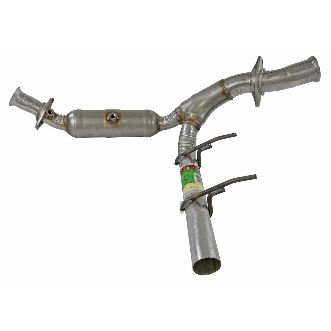 Walker Exhaust Catalytic Converter, Ultra Direct-Fit, Round Stainless Steel Case, Single 2-1/2 Inch Pipe Connection – 70405