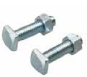 Roadpwr/Web Battery Terminal Bolt, Standard Top Mount Bolt, 1-1/4 Inch Length, Plated Steel, With 2 Bolts and Nuts – 923-2