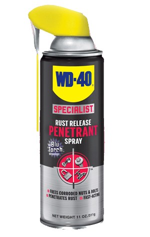 WD40 Penetrating Oil, Specialist ®, Use to Release Rust on Nuts/ Bolts/ Threads and Locks, 11 Ounce Aerosol Can, Single – 30000