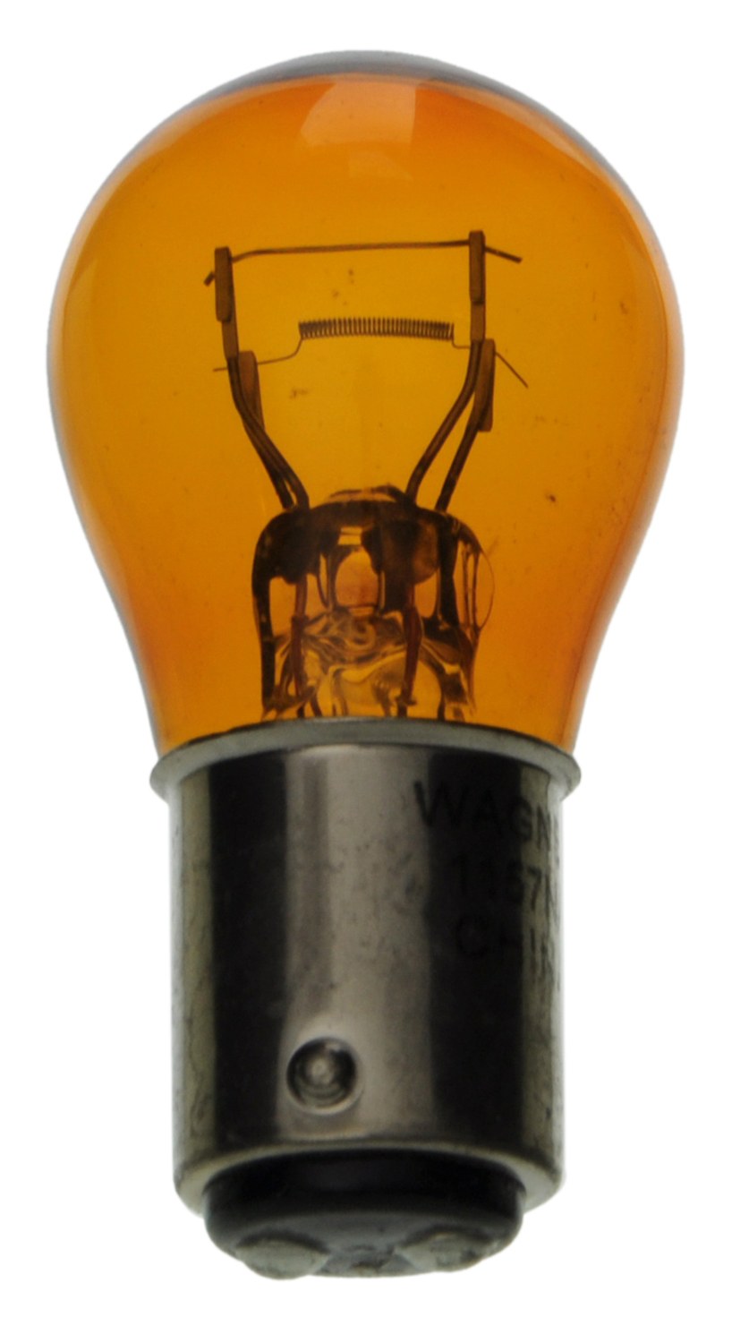 Wagner Turn Signal Light Bulb, Standard Series, 1157, Natural Amber, Single – 1157NA