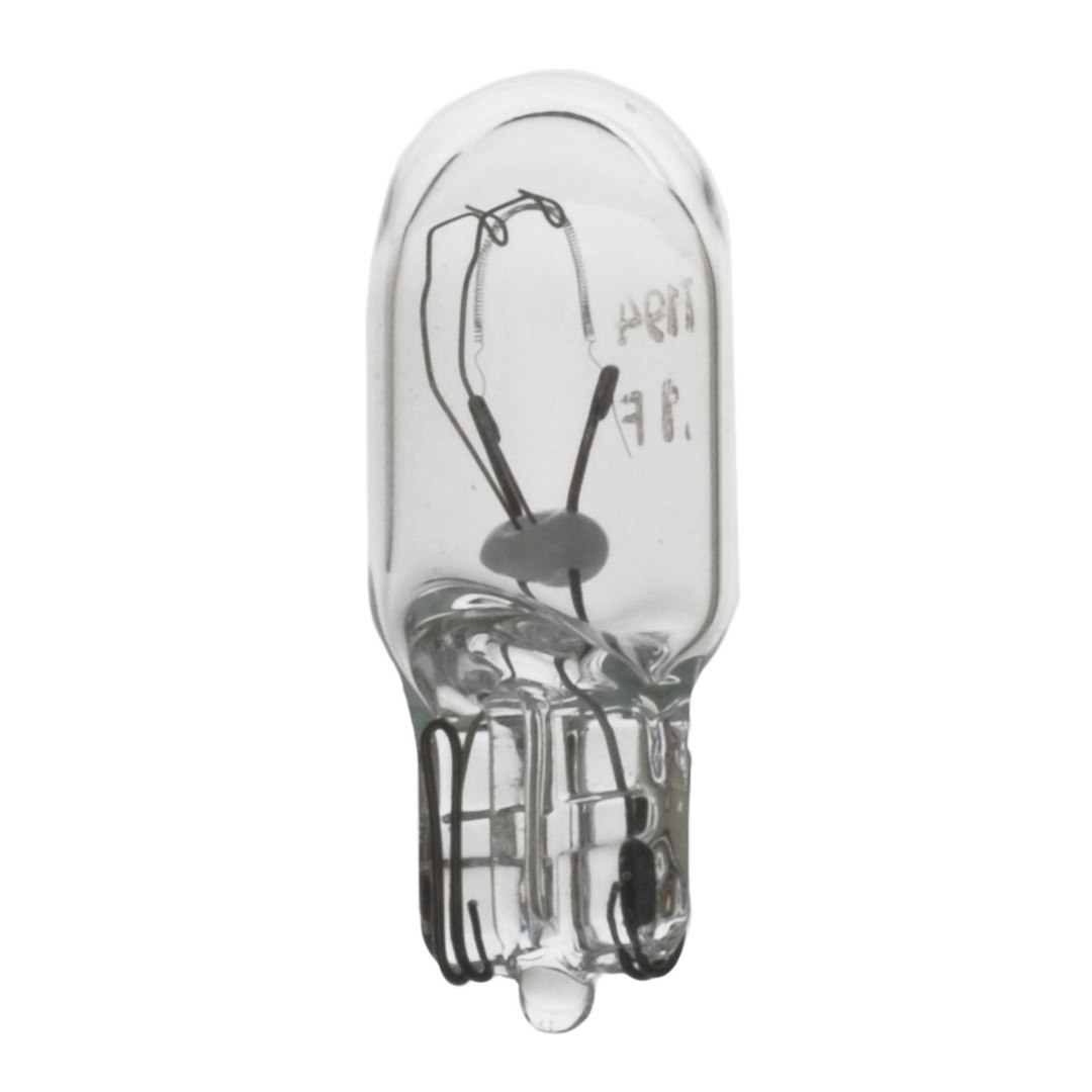 Wagner Roof Marker Light Bulb, Standard Series, 194, Wedge, Miniature Lamp, Clear, Single, Boxed – 194