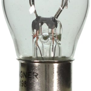 Wagner Turn Signal Light Bulb, Standard Series, S-8, Clear, Single – 198