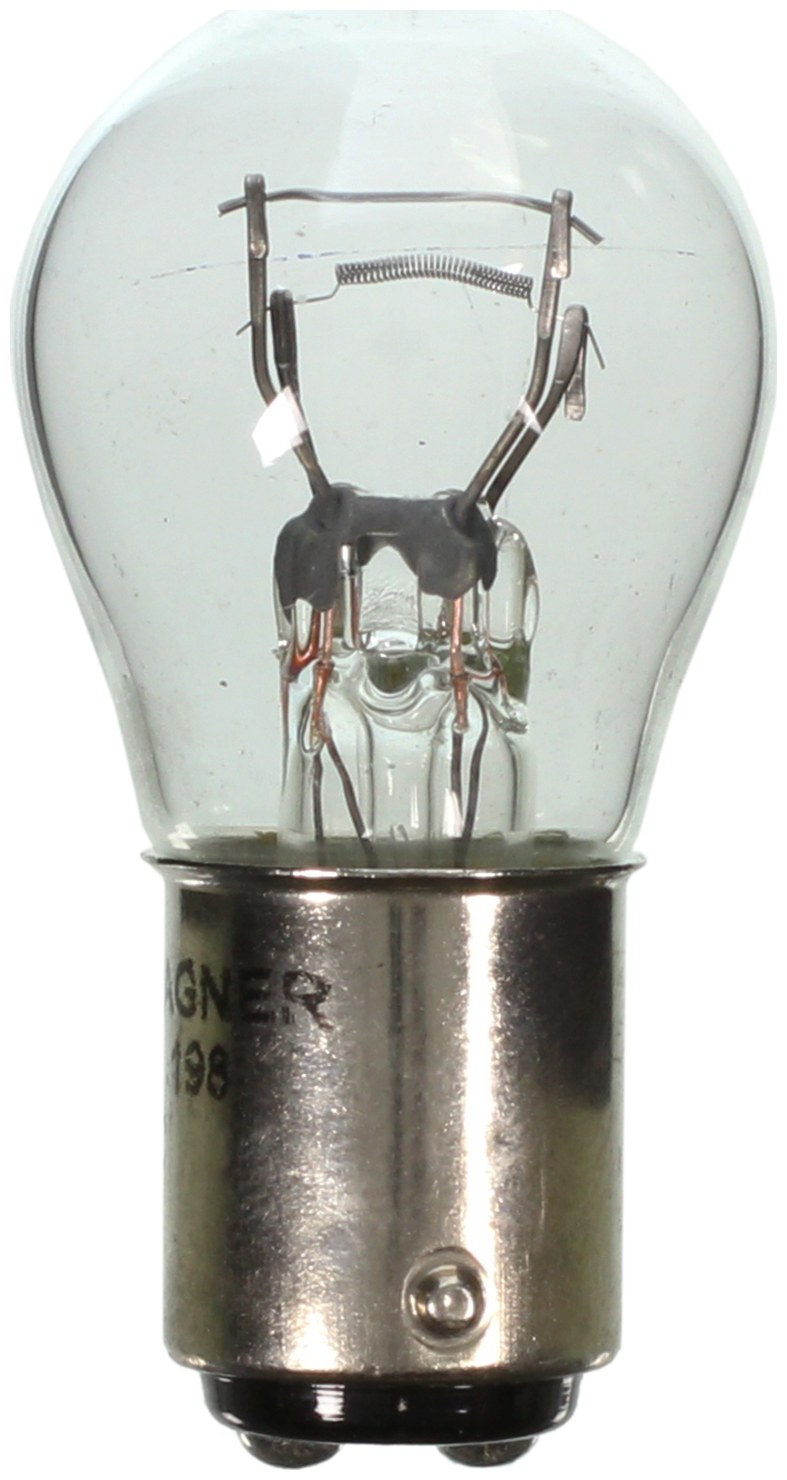 Wagner Turn Signal Light Bulb, Standard Series, S-8, Clear, Single – 198