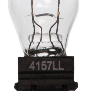 Wagner Turn Signal Light Bulb, Long Life, 4157, Clear, Single – 4157LL