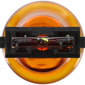 Wagner Turn Signal Light Bulb, Long Life, 4157, Natural Amber, Single – 4157NALL