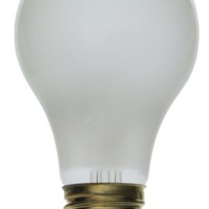Wagner Rough Service Bulb, Standard Series, A19 Incandescent, 120 Volts, 50 Watts, Frosted, Single, Boxed – 50WRS