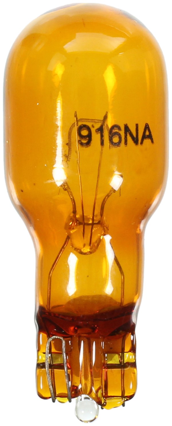 Wagner Side Marker Light Bulb, Standard Series, 916, Natural Amber, Single – 916NA