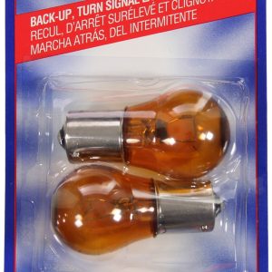 Wagner Turn Signal Light Bulb, Standard Series, 1156, Natural Amber, Set of 2, Blister Pack – BP1156NA