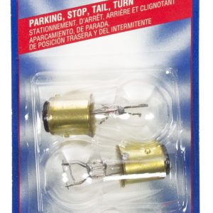 Wagner Tail Light Bulb, Standard Series, 1157, Miniature Lamp, Clear, Set of 2, Blister Pack – BP1157