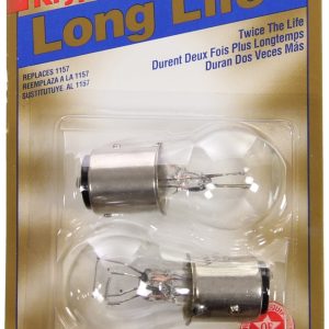 Wagner Tail Light Bulb, Long Life, 1157, Clear, Set of 2, Blister Pack – BP1157LL