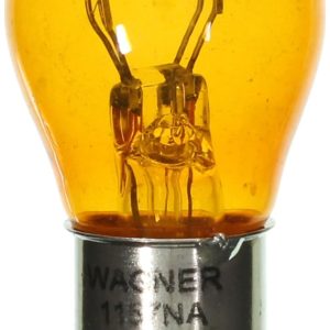 Wagner Turn Signal Light Bulb, Standard Series, 1157, Natural Amber, Set of 2, Blister Pack – BP1157NA