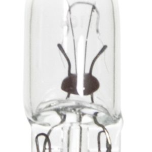 Wagner License Plate Light Bulb, Standard Series, 168, Miniature Lamp, Clear, Set of 2, Blister Pack – BP168
