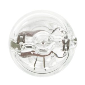 Wagner License Plate Light Bulb, Standard Series, 168, Miniature Lamp, Clear, Set of 2, Blister Pack – BP168