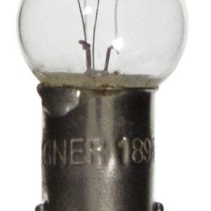 Wagner Side Marker Light Bulb, Standard Series, T-3 1/4, W2.1×9.5d, Miniature Lamp, Clear, 5 Watt, Set of 2, Blister Pack – BP17177