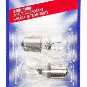 Wagner Turn Signal Light Bulb, Standard Series, S-8, BA15S, Clear, Set of 2, Blister Pack – BP17635