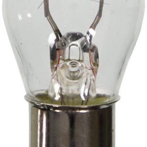 Wagner Tail Light Bulb, Standard Series, BAZ15D, Clear, Set of 2, Blister Pack – BP17881