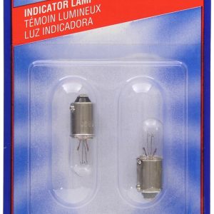 Wagner Glove Box Light Bulb, Standard Series, 1891, Clear, Set of 2, Blister Pack – BP1891
