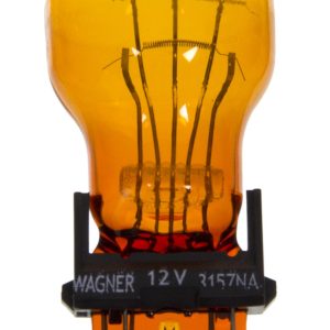Wagner Turn Signal Light Bulb, Standard Series, 3157, Natural Amber, Set of 2, Blister Pack – BP3157NA
