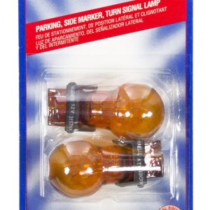Wagner Turn Signal Light Bulb, Standard Series, 3157, Natural Amber, Set of 2, Blister Pack – BP3157NA