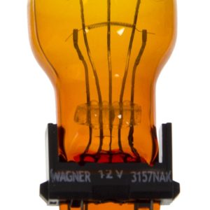 Wagner Turn Signal Light Bulb, Long Life, 3157, Miniature Lamp, Natural Amber, Set of 2, Blister Pack – BP3157NALL