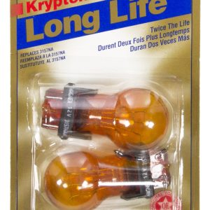 Wagner Turn Signal Light Bulb, Long Life, 3157, Miniature Lamp, Natural Amber, Set of 2, Blister Pack – BP3157NALL