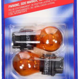 Wagner Parking Light Bulb, Standard Series, 3357, Natural Amber, Set of 2, Blister Pack – BP3357NA