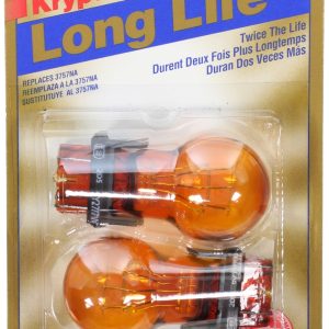 Wagner Turn Signal Light Bulb, Long Life, 3757, Natural Amber, Set of 2, Blister Pack – BP3757NALL