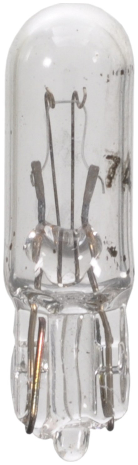 Wagner Vanity Mirror Light Bulb, Standard Series, 74, Miniature Lamp, Clear, Set of 2, Blister Pack – BP74