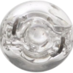 Wagner Vanity Mirror Light Bulb, Standard Series, 74, Miniature Lamp, Clear, Set of 2, Blister Pack – BP74