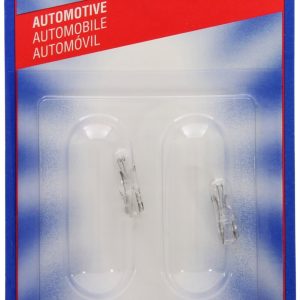 Wagner Vanity Mirror Light Bulb, Standard Series, 74, Miniature Lamp, Clear, Set of 2, Blister Pack – BP74