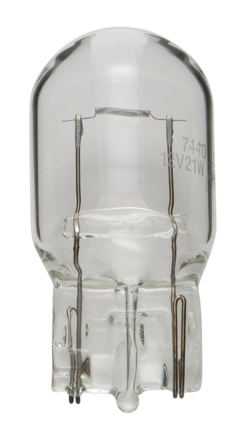 Wagner Turn Signal Light Bulb, Long Life, 7440, Miniature Lamp, Clear, Single, Blister Pack – BP7440LL