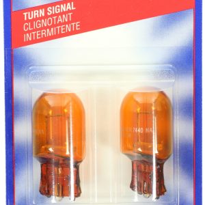Wagner Turn Signal Light Bulb, Standard Series, 7440, Natural Amber, Single, Blister Pack – BP7440NA