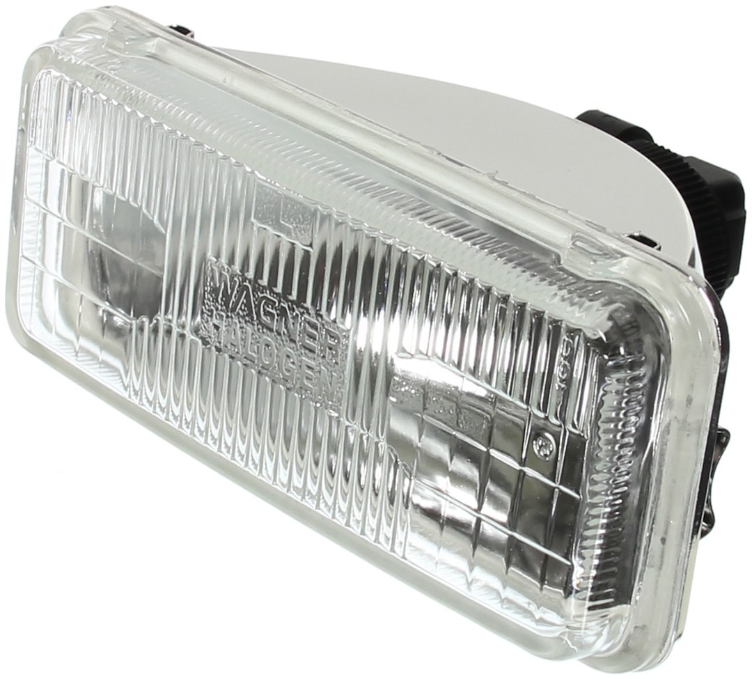 Wagner Headlight Bulb, Standard Series, H4351, Halogen Bulb, 55 Watt, 4.30 Amp Draw, 12.8 Volt, Clear Beam Color, Single – H4351