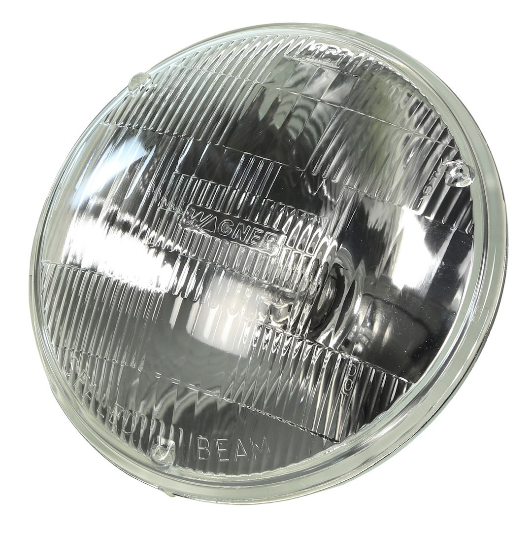 Wagner Headlight Bulb, Standard Series, H5001, Halogen Bulb, 50 Watt, 3.91 Amp Draw, 12.8 Volt, Clear Beam Color, Single, Boxed – H5001
