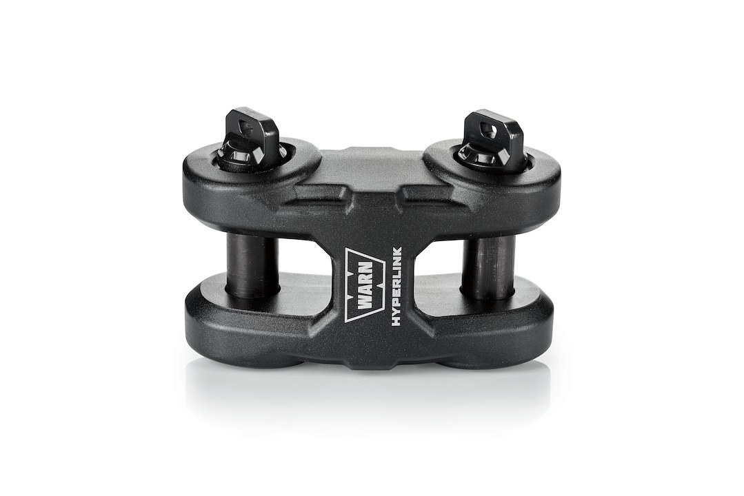 WARN Industries Winch Cable Shackle, Epic Hyperlink, Connects Recovery Accessories to Shackle Mount, Dual Pin, 36000 Pound Working Load Limit – 100630
